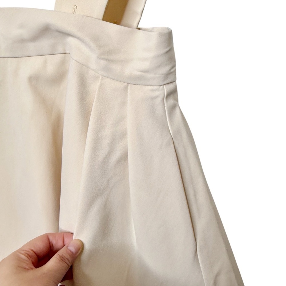 NWT ALEEZA Paris Marci 23 Cream Suspender Mini Skirt Pinafore Wmns Jumper Sz M - Picture 5 of 14